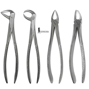 Vente chaude : 12 pinces d'extraction dentaire manuelles, outils professionnels pour l'extraction des dents chez l'adulte, en acier inoxydable - Product Image 5