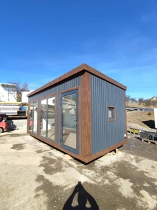 Casa Contenedor Prefabricada de 20 pies, Estructura de Acero, Cabina Modular, Panel de Madera, Estructura de Panel Sándwich - Product Image 2