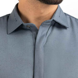 Fabriqué professionnellement respirant hommes Shalwar Kameez prix de gros teint uni hommes Shalwar Kameez - Product Image 6