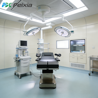 Nouvelles Matières d'Ingénierie pour la Décoration de Salles d'Opération Modulaires à Panneaux Sandwich pour Projets de Salles Blanches Médicales