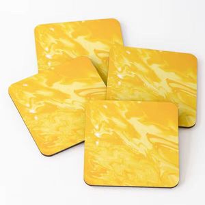 Posavasos de cerámica de sublimación cuadrado de bebidas absorbentes promocionales impresas personalizadas - Product Image 3