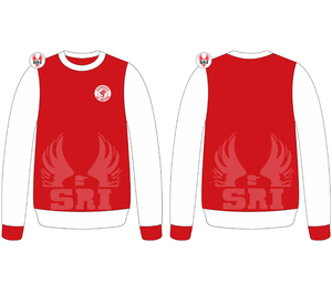 Sudadera de algodón con forro polar para mujer con bordado de Heroines of Jericho |   Sudadera de Cuello Redondo de Forro Polar de Poliéster Personalizada con Bordado Masónico HOJ para Mujer - Product Image 4