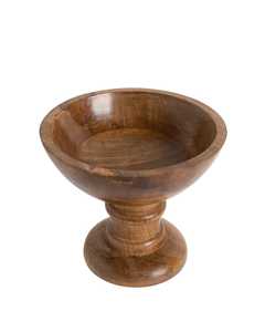 Ensaladera de madera de estilo bohemio moderno hecha a mano de alta calidad, pulida para servir sopa, fideos, utensilios de cocina de cuerno tallado - Product Image 3