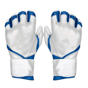 Gants de frappe de baseball en cuir numérique de chèvre à manchette longue professionnels Gants de frappe de softball unisexes professionnels - Product Image 1