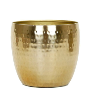 Handmade Gold Metal Brass <b>Hammered</b> Round Tabletop Votive <b>Holder</b> Most Selling for Home & Hotel Decor Customized for Christmas - Product Image 2