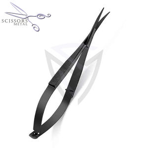 Ciseaux à ressort professionnels les plus vendus en gros Ciseaux droits en acier inoxydable Ciseaux à ressort de marque privée - Product Image 1