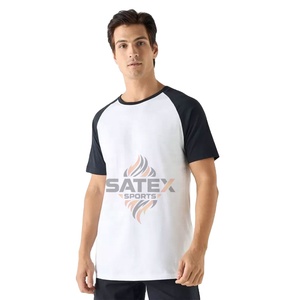 High Quality <b>Mens</b> Black & <b>White</b> Twin Set Custom <b>Short</b> Sleeve T-Shirt and <b>Shorts</b> Cotton Set for Summer Gym or Casual Wear - Product Image 2