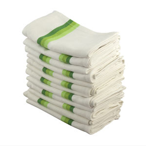 100% algodón arenque hueso toalla de cocina lujo verde de secado rápido hogar playa coche niños restaurantes hoteles tejido microfibra Lino - Product Image 1