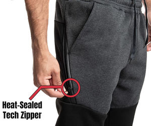 Alta calidad 100% algodón hombres Jogger pantalones Slim Fit polar elástico cintura cierre venta al por mayor ropa mejor calidad colección - Product Image 4