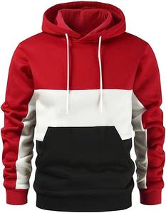 Sudadera con capucha de gran tamaño forro polar grueso hombro caído liso en blanco personalizado hombres sudaderas con capucha personalizadas algodón de alta calidad French Terry - Product Image 5