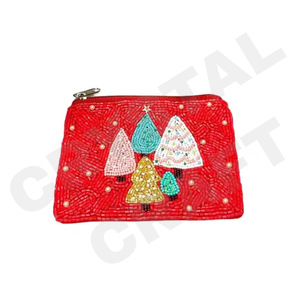 Pochette à monnaie perlée Howdy Seed beau portefeuille porte-monnaie perlé personnalisé pour les femmes pochette à monnaie à la mode avec - Product Image 5