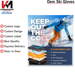 Gants de ski imperméables de qualité supérieure pour hommes et femmes, gants de snowboard d'hiver durables, isolation thermique, protection contre le froid - Product Image 3