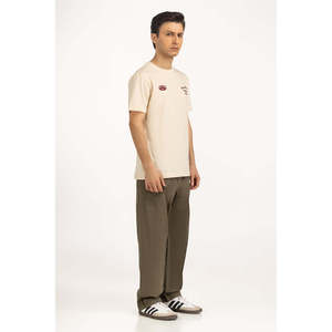 เสื้อยืดเจอร์ซีย์ฟิตเนส MN-TS-SS25-055 ทรงหลวม 240G 300G ผ้าฝ้าย พิมพ์ลายสกรีน ปักลายตามสั่ง ผู้ผลิต OEM ODM - Product Image 4