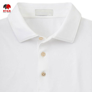 Chemises polo personnalisées Ryan Pro Gear pour hommes avec logo personnalisé, tissu respirant, séchage rapide, design ODM - Product Image 4