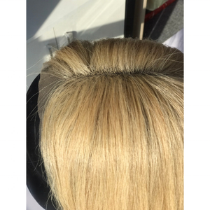 Hot Trending Rubio Virgen Remy Peluca con cierre de cabello Máquina recta natural Trama doble para mujeres negras de Vietnam - Product Image 5