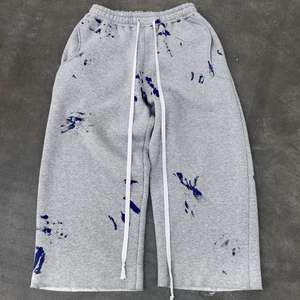 Haute qualité femmes été automne décontracté vêtements de sport sweat à capuche large jambe pantalon survêtement respirant coton éponge impression personnalisée - Product Image 3