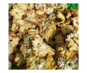 Anneaux d'ananas séchés asiatiques de qualité supérieure faible teneur en sucre approvisionnement en vrac anneaux d'ananas séchés asiatiques doux exportation usine du Vietnam - Product Image 1