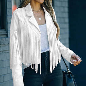 Chaqueta de Cuero de Moda para Mujer, Nueva Llegada, Alta Calidad, Nuevo Diseño, Chaqueta de Cuero Puro para Venta en Línea - Product Image 3