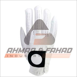 Guante de golf de cuero Cabretta personalizado diseñado por el fabricante, dedo completo, suave, pura flexibilidad, agarre antideslizante, transpirable, uso deportivo - Product Image 6