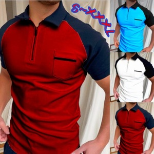 Polo elegante con absorción de humedad Color sólido Cómodo Business Casual Golf Wear Última venta al por mayor de alta calidad personalizado - Product Image 5