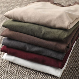 Camisa de Forro Polar de Doble Cara para Hombre, Unisex, Suave y Cómoda, Versátil para Otoño e Invierno, Manga Raglán, Manga Larga - Product Image 2