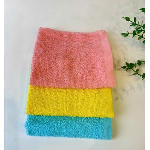 ผ้าเช็ดมือคุณภาพดีจากไต้หวัน ผลิตจากผ้าฝ้ายแท้ 100% ขนาด 27*28 ซม. น้ำหนัก 24 กรัม ป้องกันการแพ้ ซึมซับเร็ว แห้งไว เนื้อผ้านุ่มแบบเทอร์รี่ถัก - Product Image 1