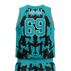 Uniforme de Baloncesto para Hombre, Corte Ajustado, Secado Rápido, Personalizable, con Diseño Transpirable, 100% Poliéster, para Todas las Temporadas - Product Image 4