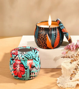 Modern Minimalist Golden <b>Glass</b> <b>Candle</b> <b>Holder</b> with Refined Knurled Texture Wholesale Price Lanterns & <b>Candle</b> Jars - Product Image 5