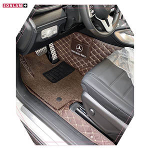 Alfombrillas para Auto Mercedes Benz Clase GLS, Juego Completo, ODM, Cuero Nano Carbono, Accesorios de Lujo para Autos, Personalizadas - Product Image 4