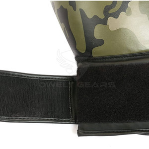 Gants de boxe professionnels en cuir PU DWELT GEARS pour adultes 8oz/12oz/14oz/16oz Motif imprimé Couleur personnalisée Logo OEM - Product Image 5