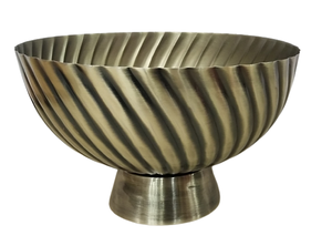 Ensemble de jardinières en métal finition cuivre, pot de fleurs décoratif pour l'intérieur, l'extérieur, le jardin, la maison, le balcon, le bureau, la table - Product Image 2