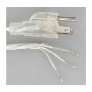 Cable de alimentación transparente SVT3 de 4,5 metros para cobre/PVC aprobado Neema 5-15 Conexión de aparato eléctrico seguro para interiores duradero Flexible - Product Image 2