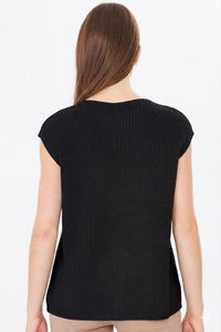 Pull en tricot pour femme 100% coton biologique, ample, respirant, doux et chaud 1503 - Product Image 5