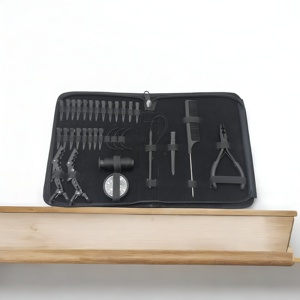 Juego de Herramientas Profesionales para Extensiones de Cabello de Alta Resistencia con Acero Inoxidable de Grado Quirúrgico para Salones, Todas las Herramientas Esenciales, Anillos Micro - Product Image 4