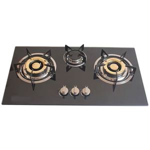 Cooktops 3 Burner Home Commercial Blue Best Flame <b>Stove</b> Stand Wok Gas Cooker - Product Image 1