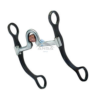 Bocado Profesional Weaver de 5 Pulgadas de Acero Inoxidable de Alta Calidad para Entrenamiento de Caballos ANSA IMPEX AI - Bocados para Montar a Caballo - Product Image 5