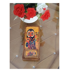 Plateau de service en bois d'acacia de haute qualité Design rectangulaire écologique Placage époxy Taille personnalisée Bol Trempettes Snack Plateau pour - Product Image 2