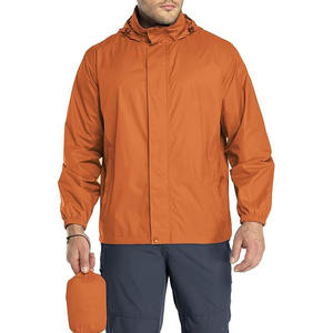 เสื้อแจ็กเก็ตกันฝนสำหรับผู้ชายเสื้อแจ็กเก็ตกันฝนสำหรับใส่เล่นกีฬาปักโลโก้ได้ตามต้องการ - Product Image 1