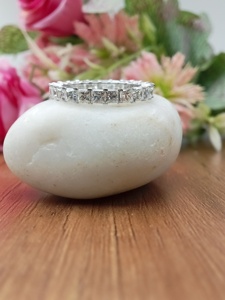 D'VINS JEWELS Classic Popular Style Engagement Ring 925 Silver 9x7mm VVS Lab Grown Moissanite Brilliant Cut Princess Wedding - Product Image 5