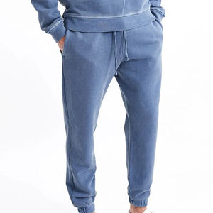 2025 haute qualité hommes décontracté Fitness vêtements de sport en gros décontracté Gym vêtements de sport survêtement 100% coton polaire tissu survêtement - Product Image 2