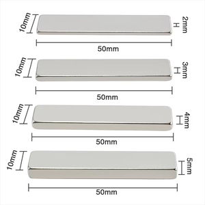 Imán de barra de tierras raras de alto rendimiento fuerte permanente N35 N45 N52 bloque Rectangular imanes de neodimio para motores - Product Image 4