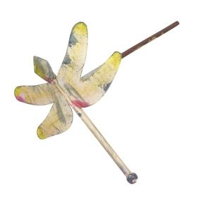 Figurine de papillon en métal de luxe, sculpture en fer faite à la main, design Art Déco, décoration de Noël pour la maison - Product Image 2