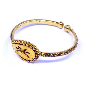 High Quality 925 Sterling <b>Silver</b> Classic Fashion <b>Ring</b> Gold Plated <b>Couple</b> <b>Ring</b> for Everyday Wear Low MOQ - Product Image 3