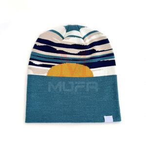 หมวกบีนนี่ลายพรางผ้าแจ็คการ์ดสำหรับชายหาดหมวกบีนนี่ลายจุดสำหรับฤดูหนาวสไตล์ใหม่2024 - Product Image 5