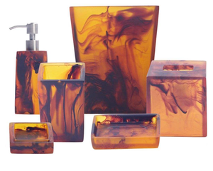 Unique Resin Bathroom Set Hot <b>Sale</b> Beautiful Special Quality Home <b>Christmas</b> <b>Decor</b> with Model Pattern Factory Price - Product Image 5