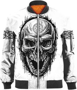 Chaqueta Varsity de Lana para Hombre, Nuevo Diseño, Corte Ajustado, Cuello Alto, Transpirable, Ecológica, Estilo Casual Urbano, Cortavientos - Product Image 3