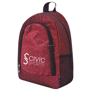 Mochila con purpurina para niñas a la moda, bonita mochila escolar de lona con arcoíris para viajes, mochilas originales para animadoras de equipo - Product Image 5