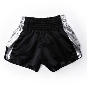 Wholesale 100% Polyester Muay Thai Kickboxing <b>Shorts</b> Custom Breathable MMA <b>Shorts</b> for <b>Men</b> and Women Solid Pattern - Product Image 2