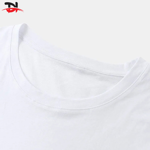 เสื้อยืดผ้าไมโครไฟเบอร์สำหรับผู้ชายผ้าคอตตอน100% เบาพิมพ์ลายคอแขนสั้นแฟชั่นฟิตเนสฤดูร้อน - Product Image 4