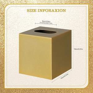 Servilletero de latón de aspecto moderno para uso de vajilla, productos pulidos brillantes y de gran venta, uso de Decoración de mesa - Product Image 2